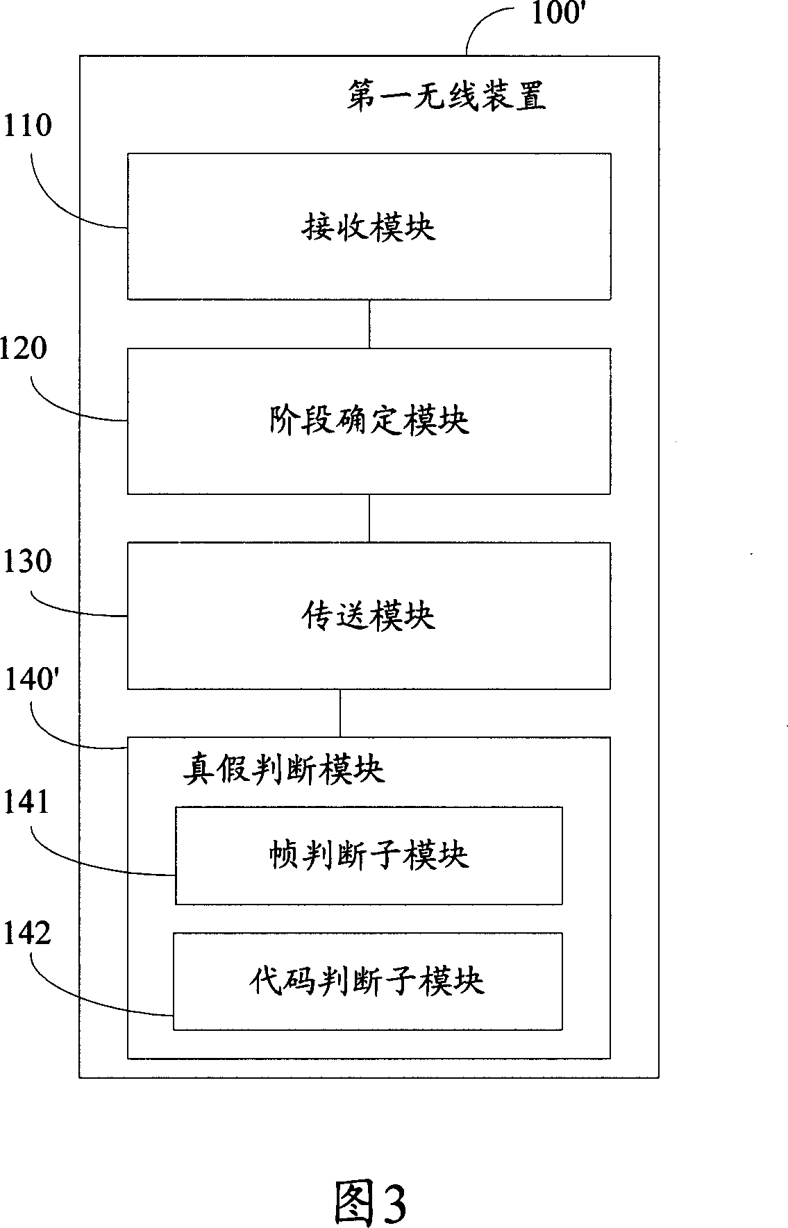 Wireless device and method for discriminating administrative frame