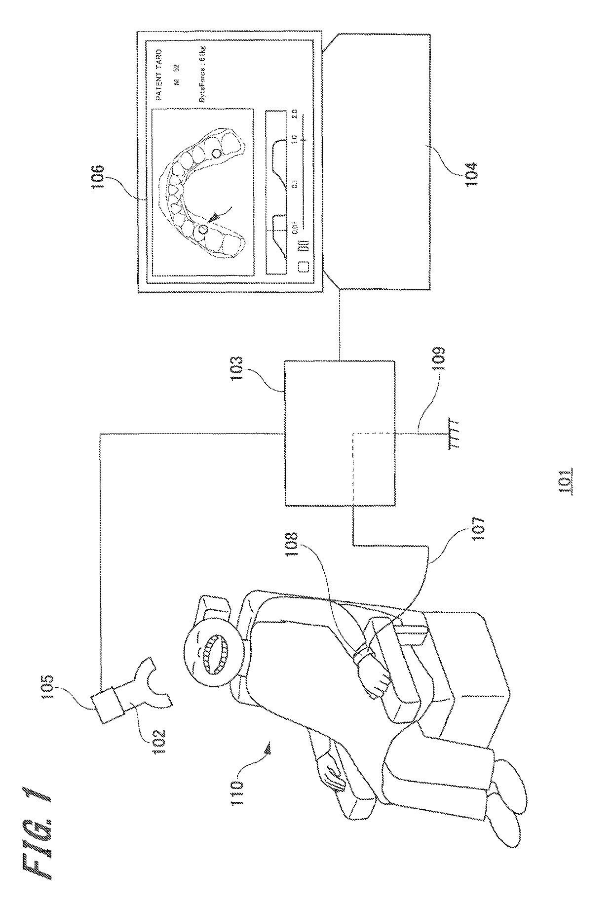 Occlusion measurement device and method for detecting occlusal force