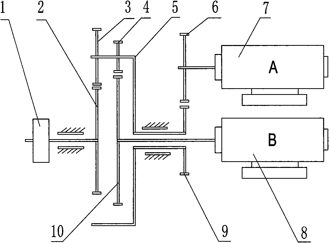 Transmission structure of nipper of comber