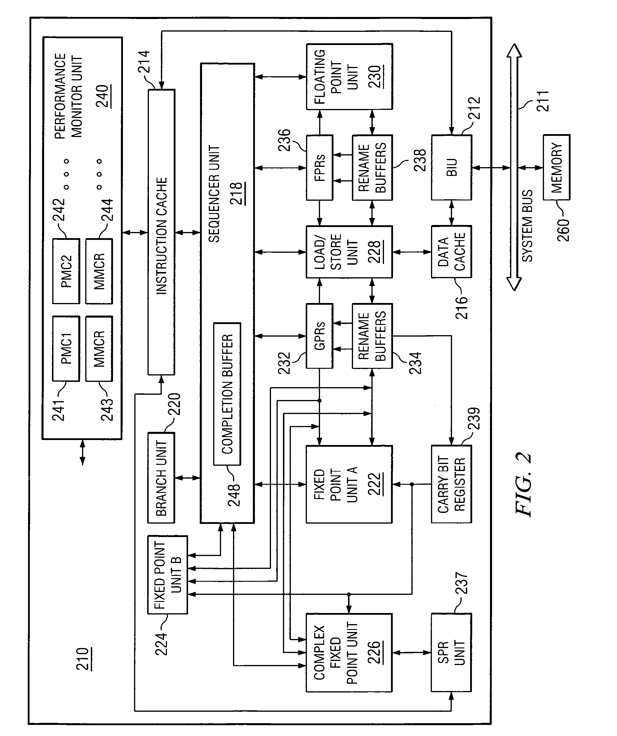 Autonomic method and apparatus for counting branch instructions to generate branch statistics meant to improve branch predictions
