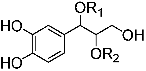 Phenylpropanoid compound and preparation method and application thereof