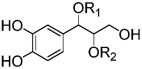 Phenylpropanoid compound and preparation method and application thereof