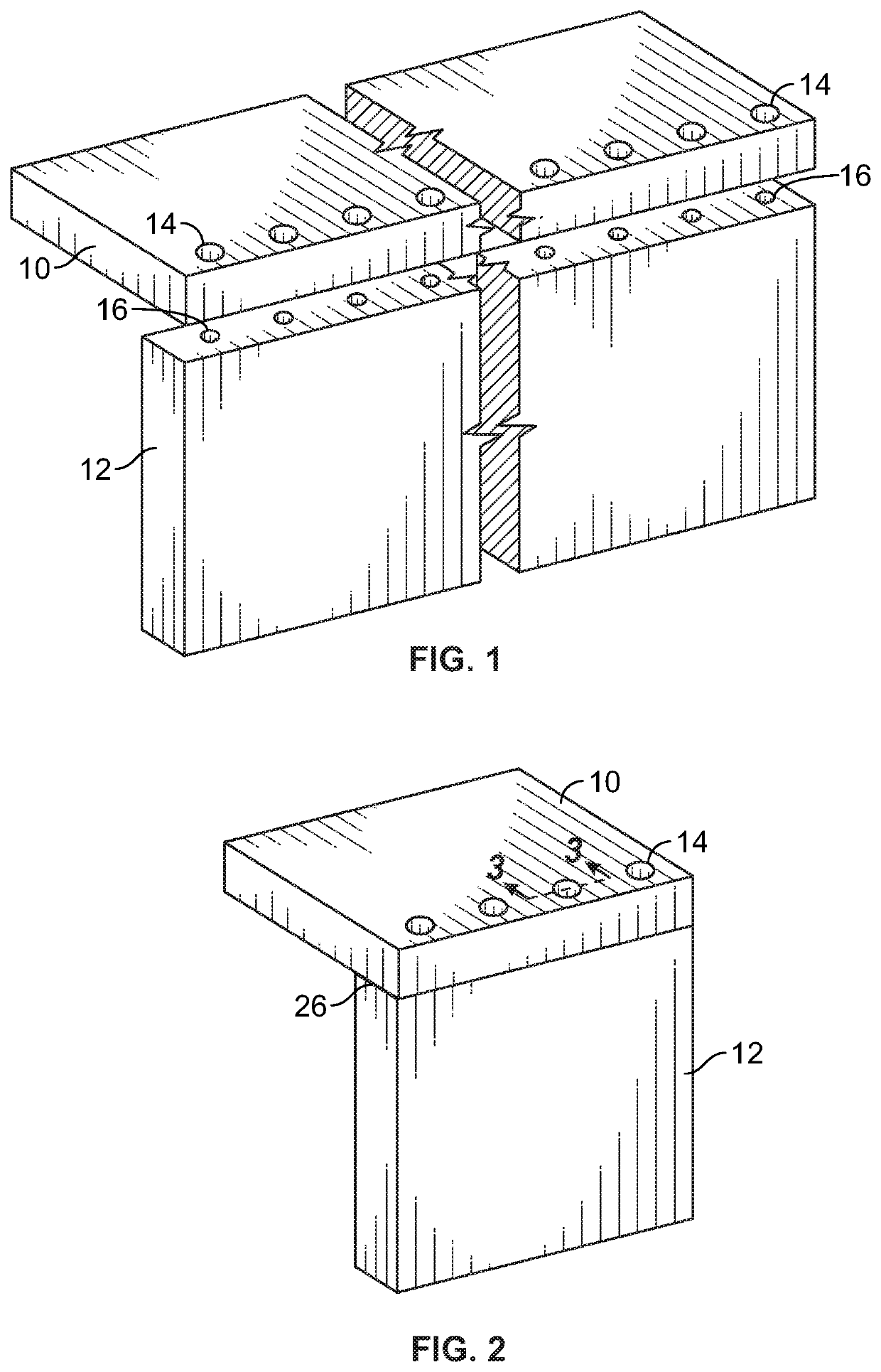 Stepped drill bit with alternately sharpened edges to clean-out obscured fastener openings in cross laminated timber joints