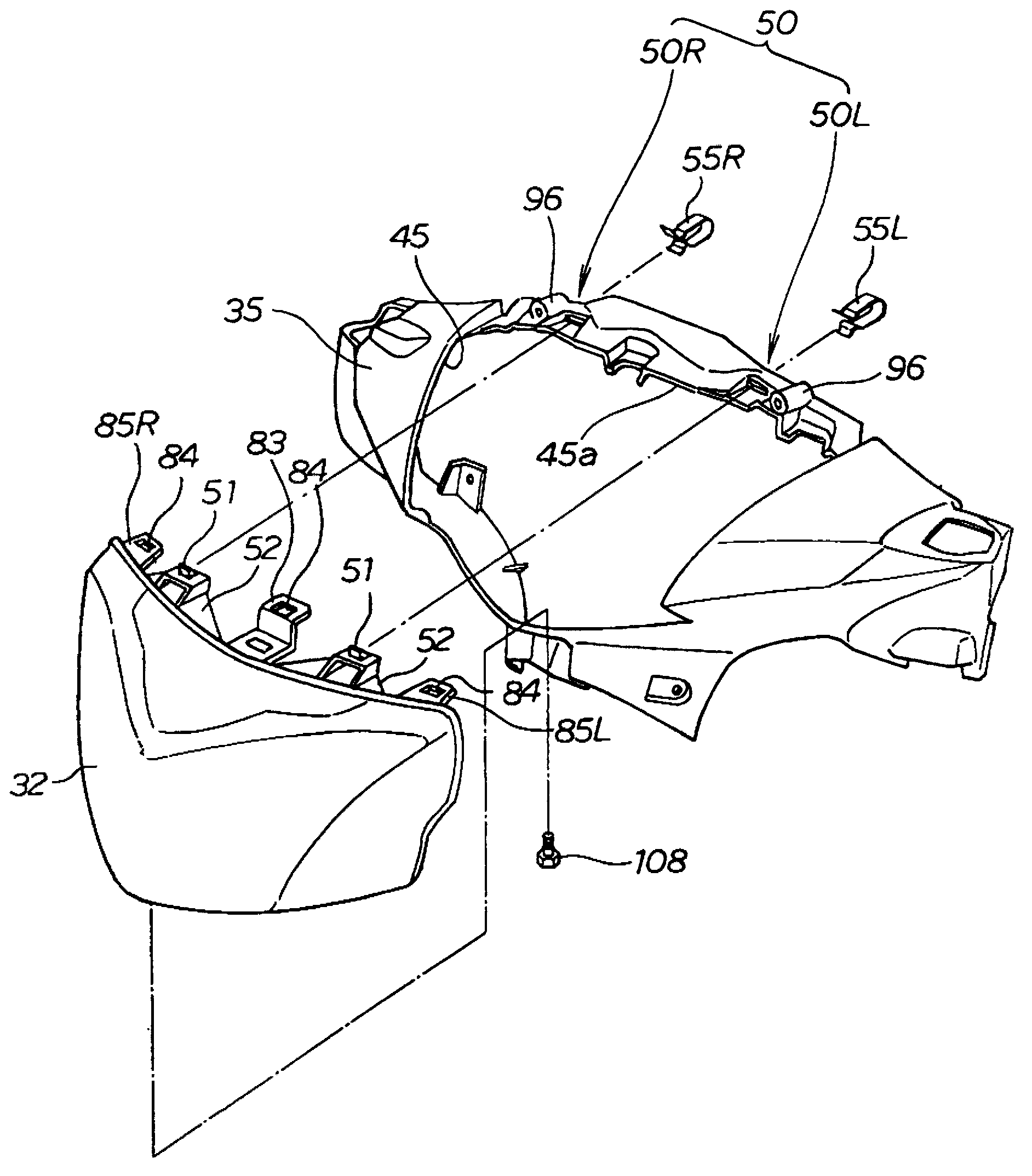 Motorcycle handlebar cover device