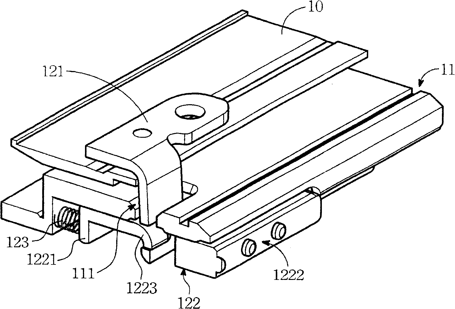 Buckling mechanism and notebook computer therewith