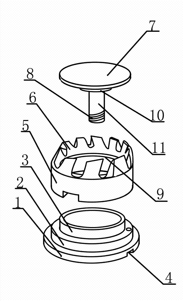 Small-modulus spiral bevel gear cutter