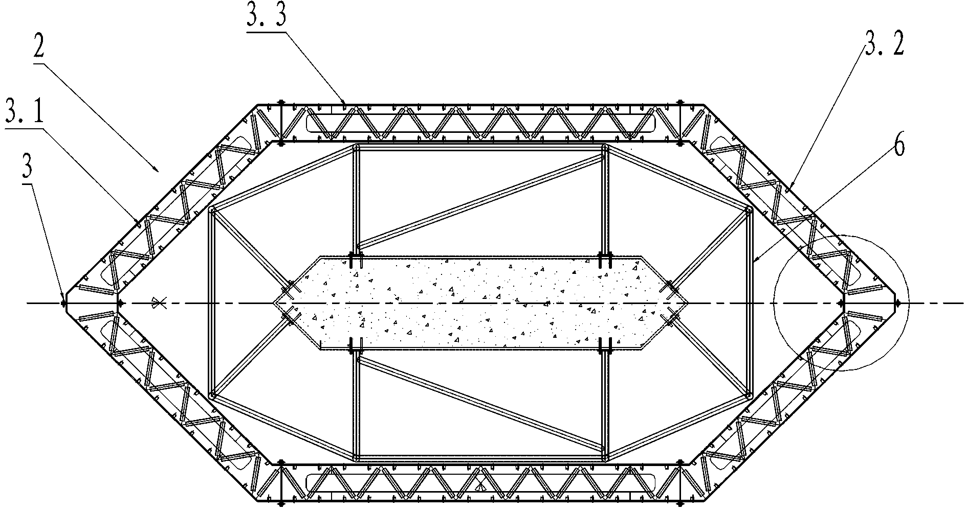 Method for installing steel cofferdam by the aid of pier supporting frame