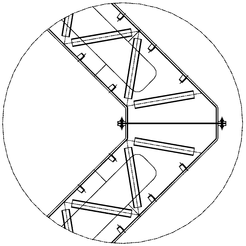 Method for installing steel cofferdam by the aid of pier supporting frame