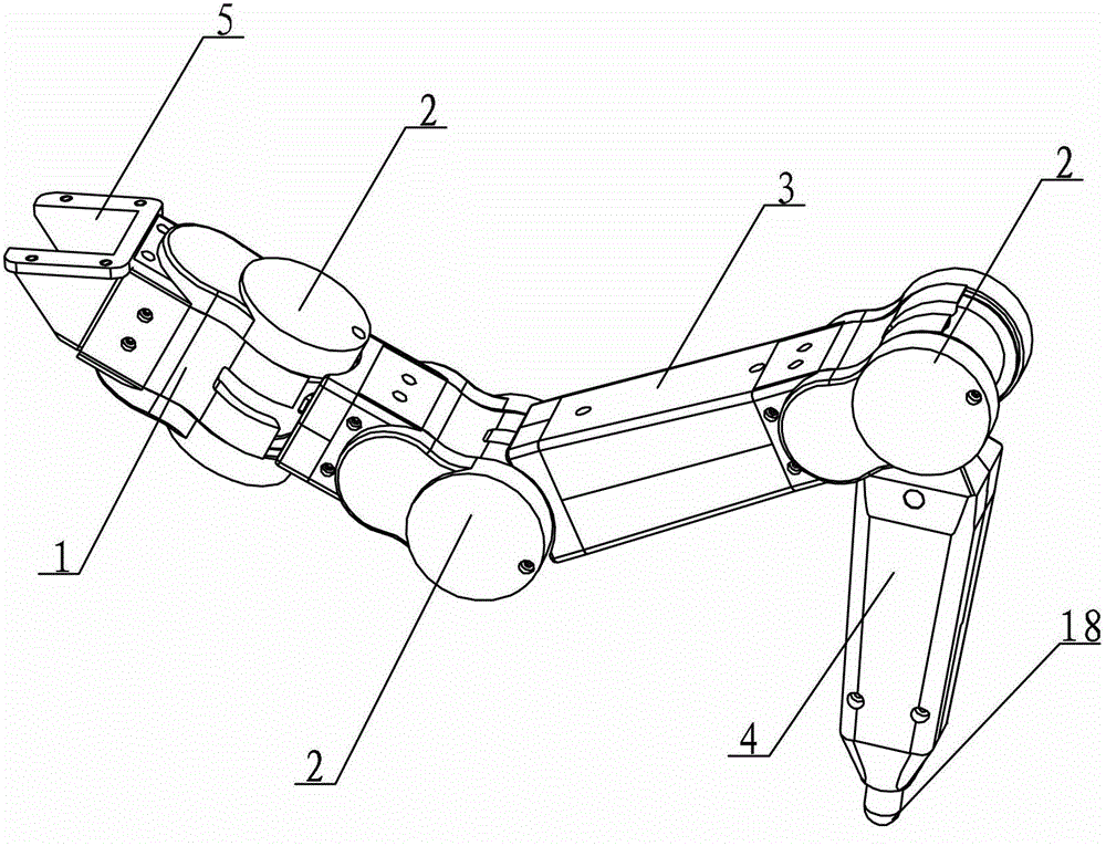 An Integrated Modular Leg System for Hexapod Robots