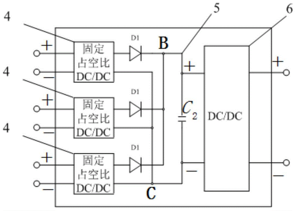 MMC type high voltage DC power transmission (HVDC) DC side power supply system