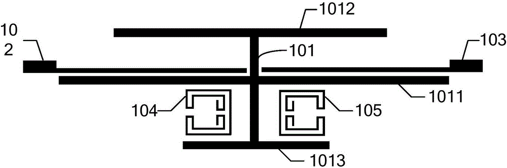 Ultra wide band bandpass filter with notch property