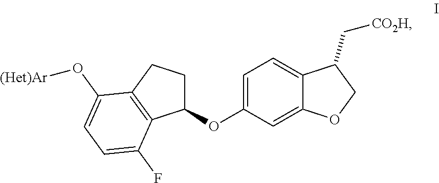 Indanyloxydihydrobenzofuranylacetic acids