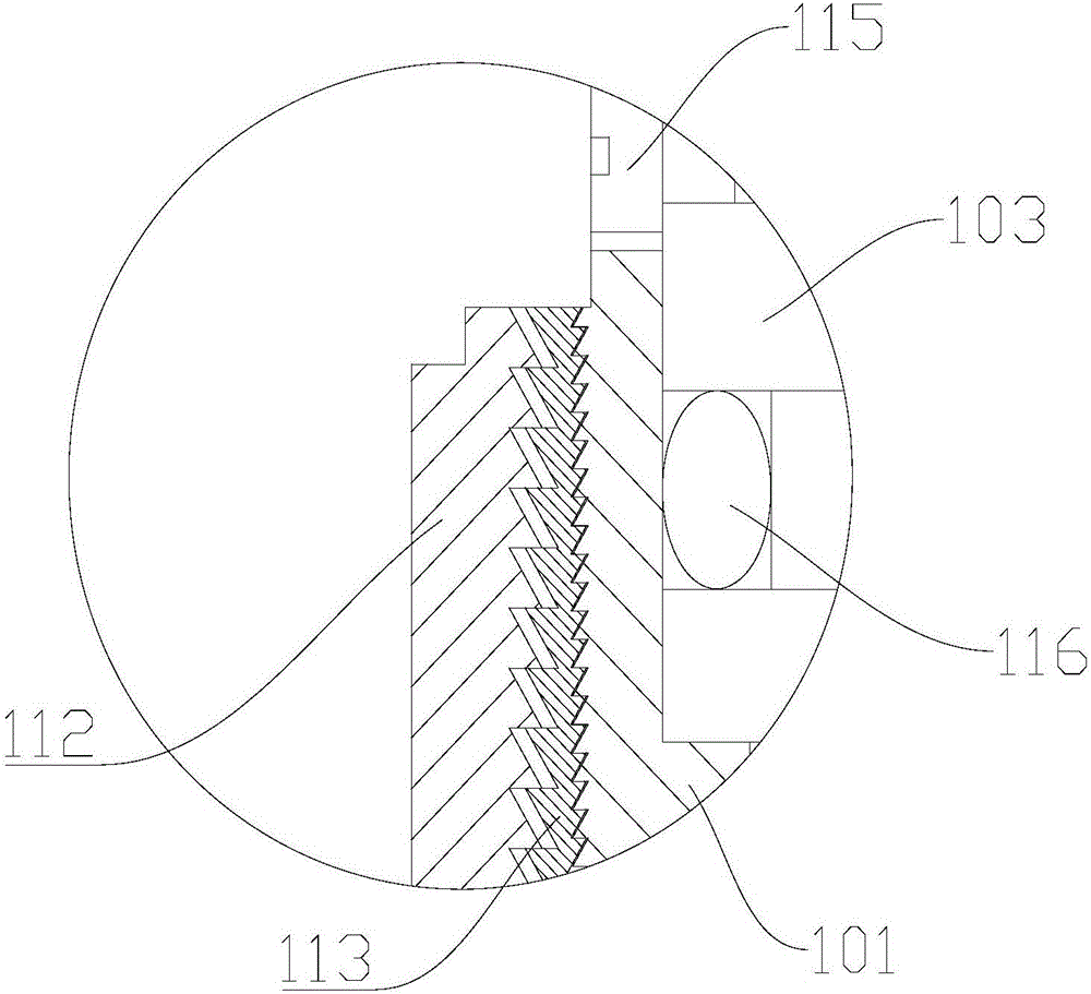 Shaft cast-plugging device and mounting method thereof