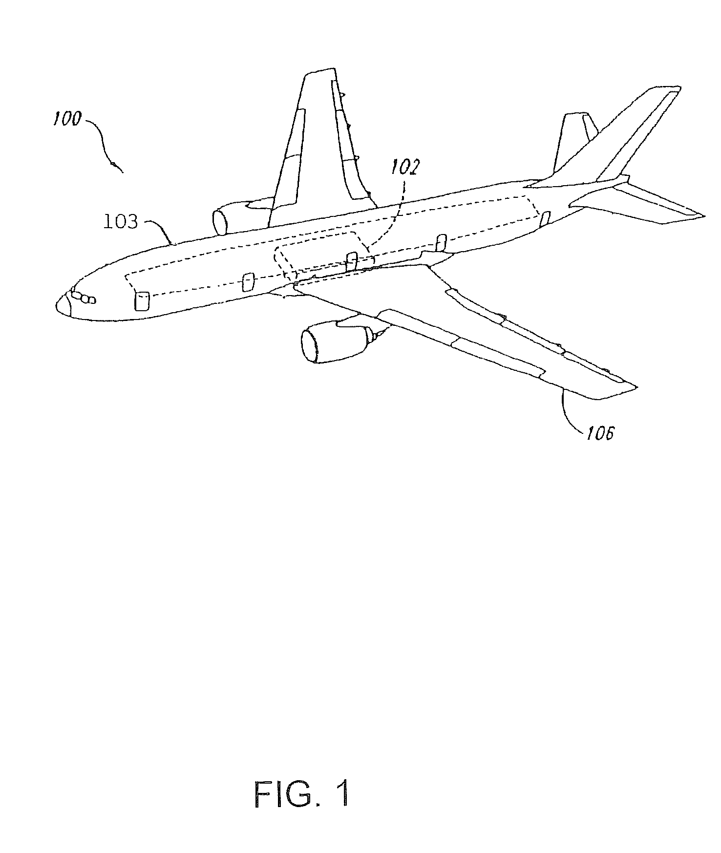 Fuel system for an aircraft including a fuel tank inerting system