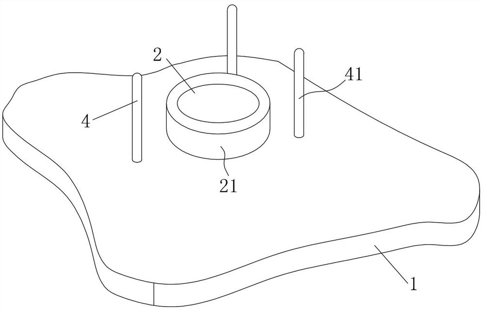 A municipal garden sprinkler