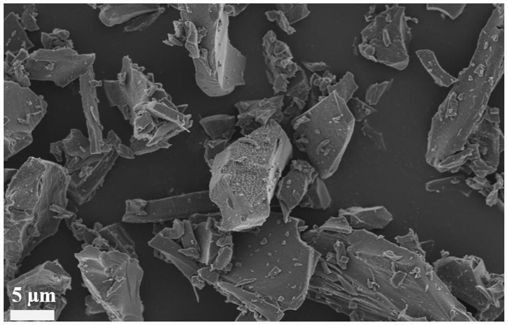 Biomass hard carbon negative electrode material for sodium ion battery as well as preparation method and application of biomass hard carbon negative electrode material