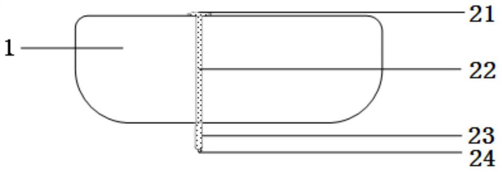 Earplug type auricular point electrode stimulation device