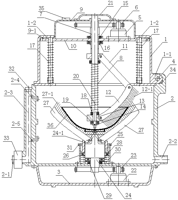 Domestic bowl washing machine