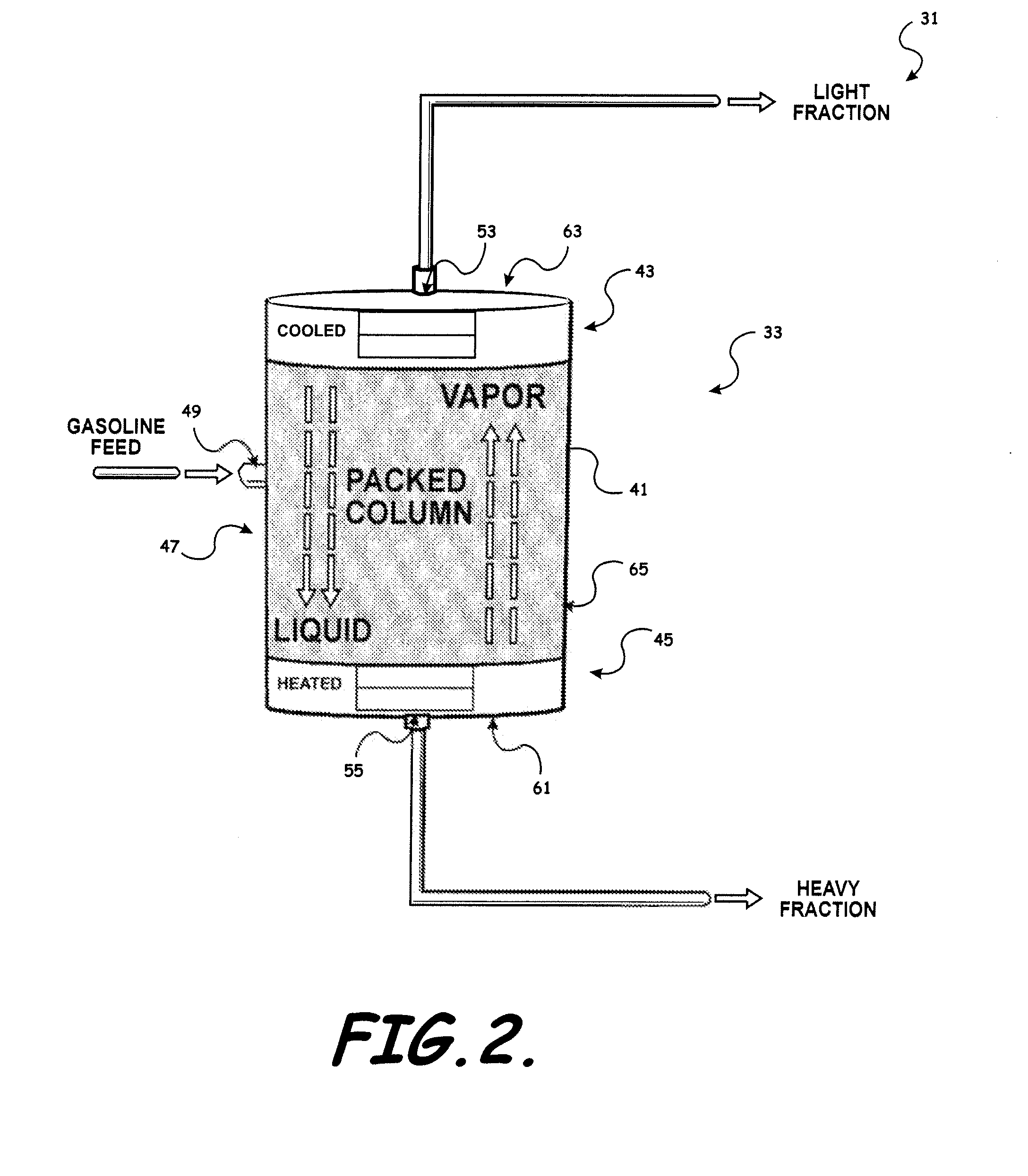 On-board fuel fractionation system and methods to generate an engine starting fuel