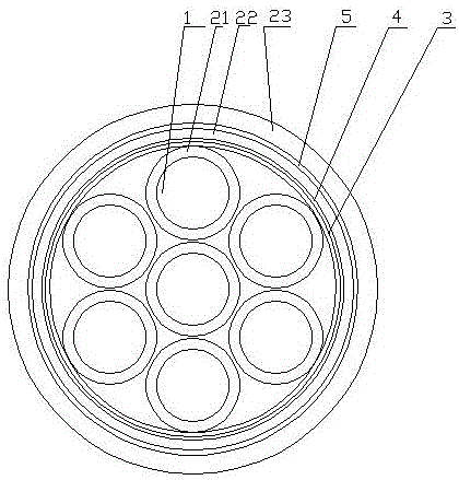 Power control cable peeling wrench