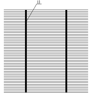 Solar cell and corresponding electrode screen printing plate