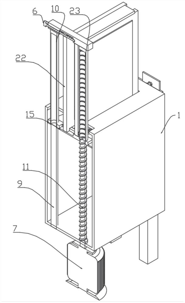 Honey extraction device with scraping structure