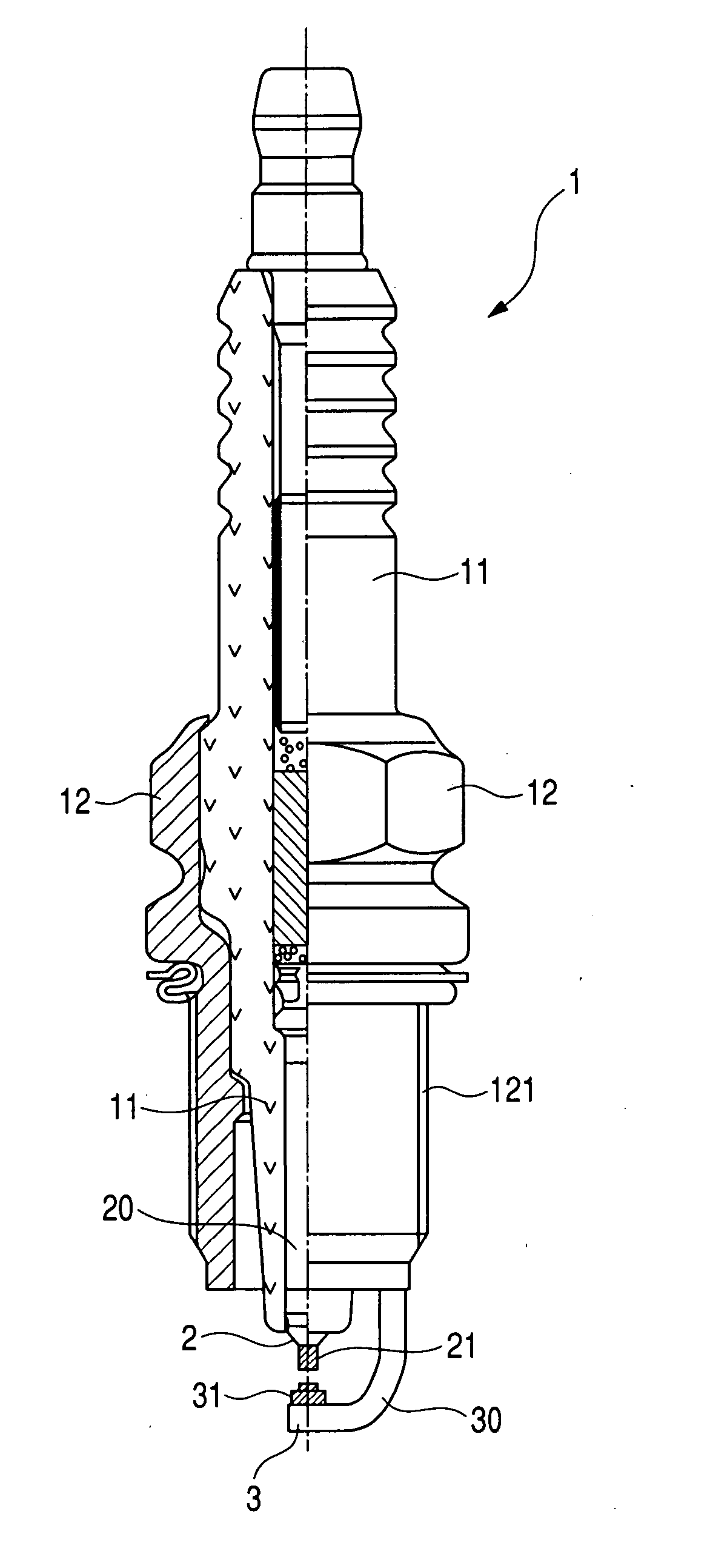 Spark plug for internal combustion engine designed to keep ignitability of fuel high
