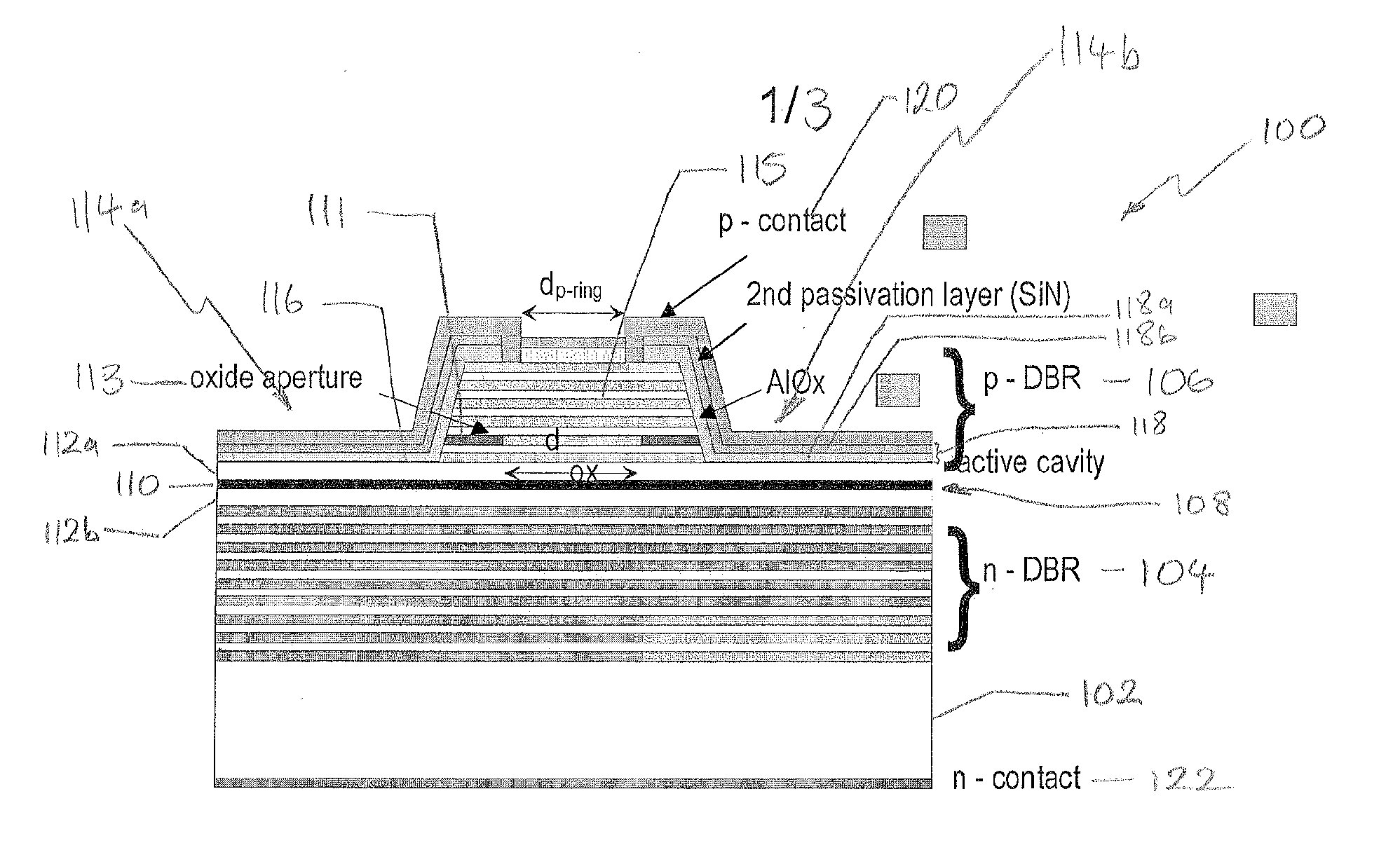 Semiconductor Laser Device and a Method for Manufacturing a Semiconductor Laser Device