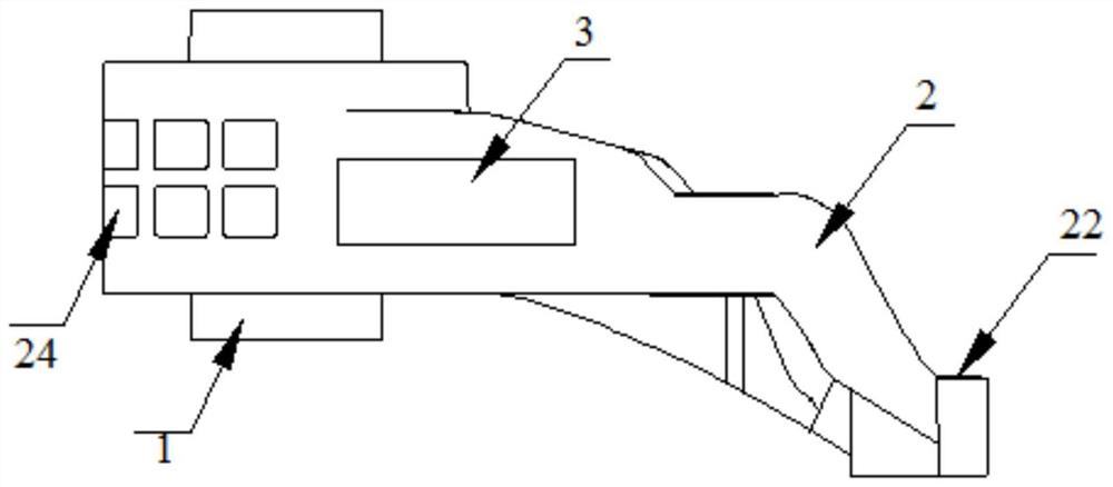 A dynamic vibration absorber for an electric drive assembly and a dynamic vibration-absorbing torsion-resistant rear mount