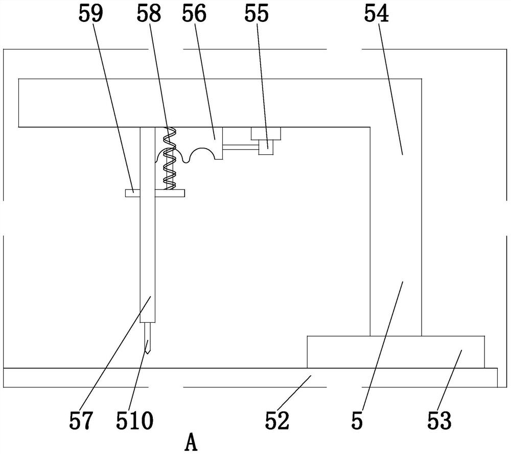 Automatic demolding device for paper-plastic packaging box and demolding method thereof