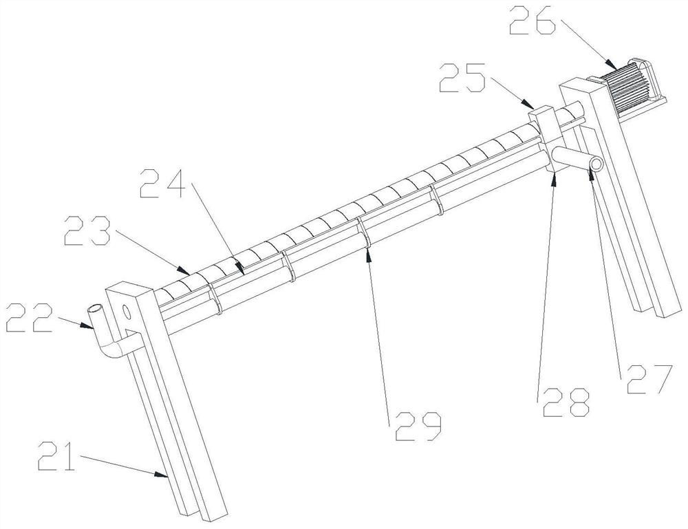 A multi-stage steel composite concrete pipe pile and its production device