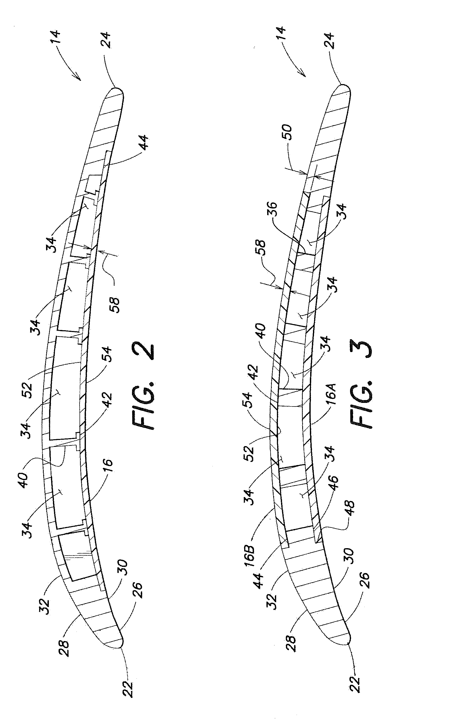 Hybrid structure airfoil