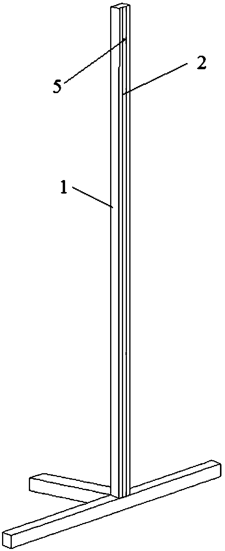 Human body measurement balance locator and method for measuring human body by balance positioning