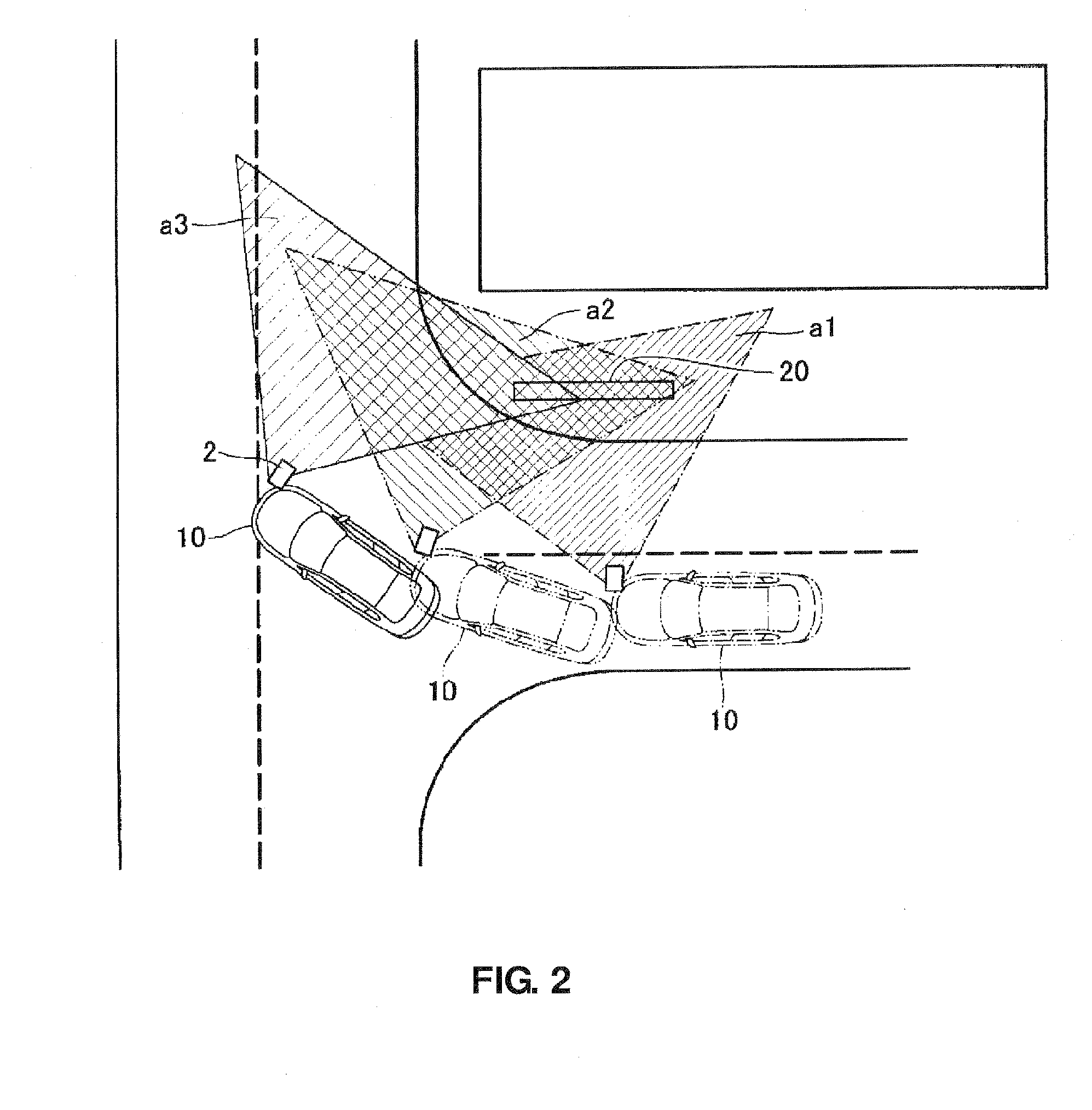 Image processing device for vehicle