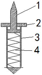 Rivet hole positioning tool