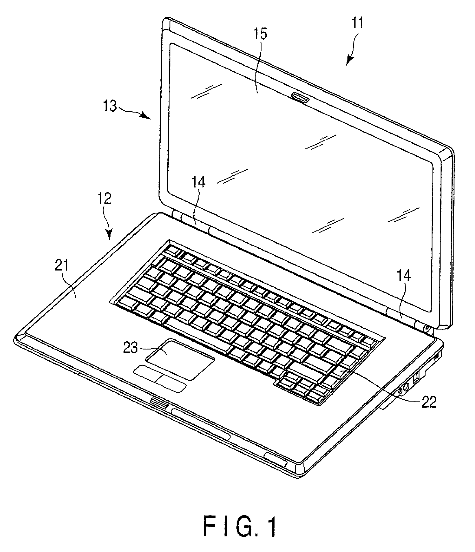 Electronic device, cooling device and loop heat pipe