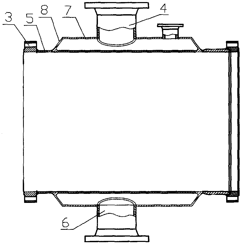 Air flow pre-heater for water cooled wall of dilute nitric acid production process