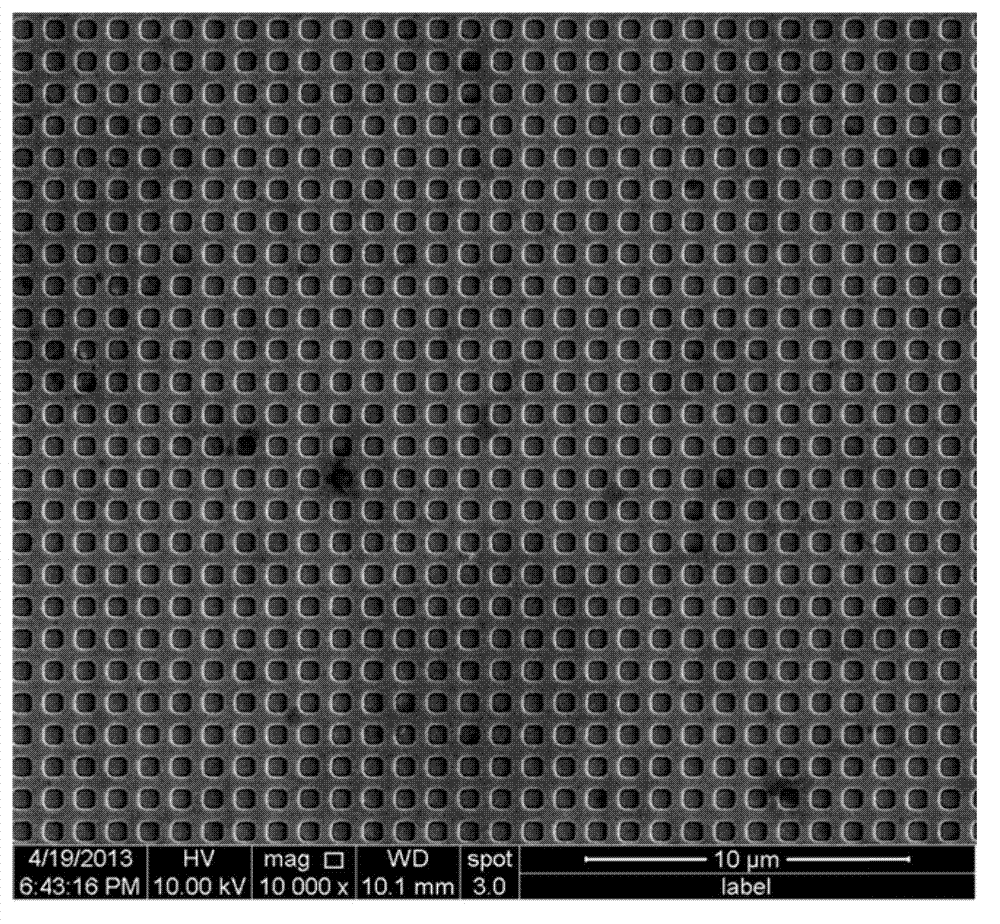 Magnification factor calibration method for microscope