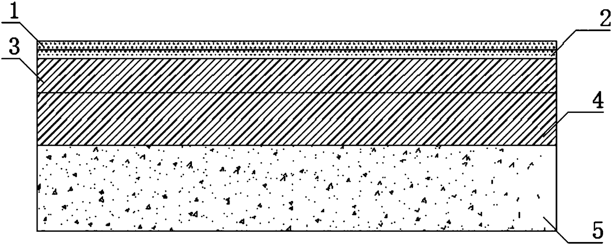 Multifunctional water-permeable structure pavement