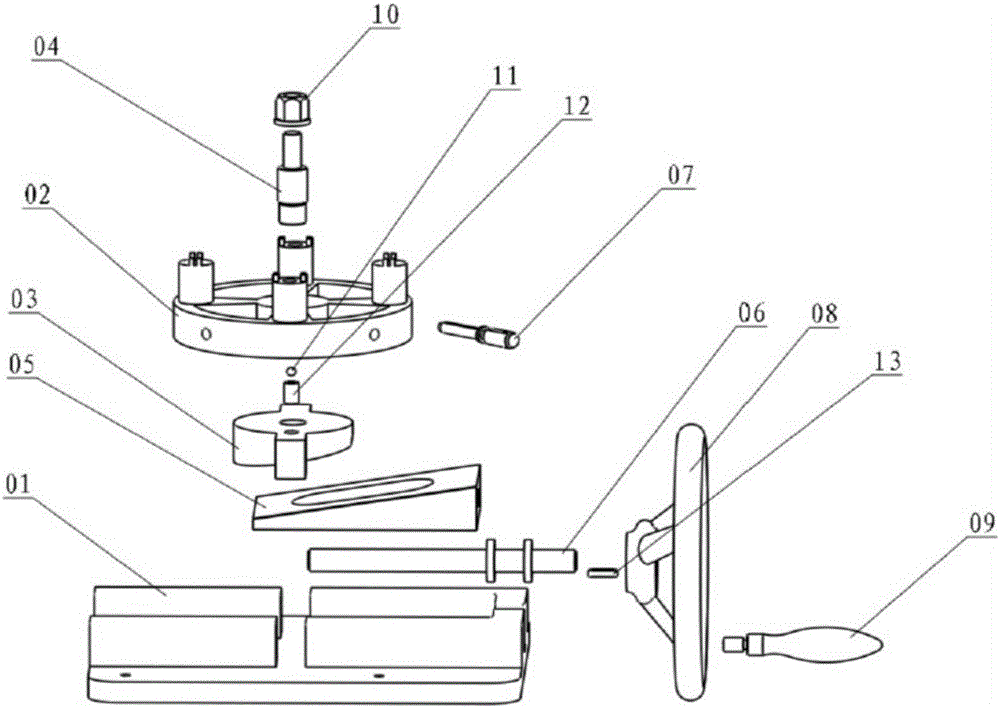 Device for high-frequency induction brazing machine
