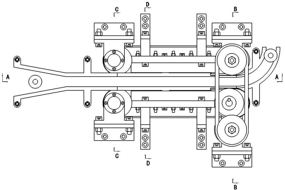 Device of separating upper covers of dies continuously for automatic initiating explosive device assembling production line