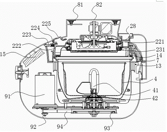 A multifunctional cooking machine