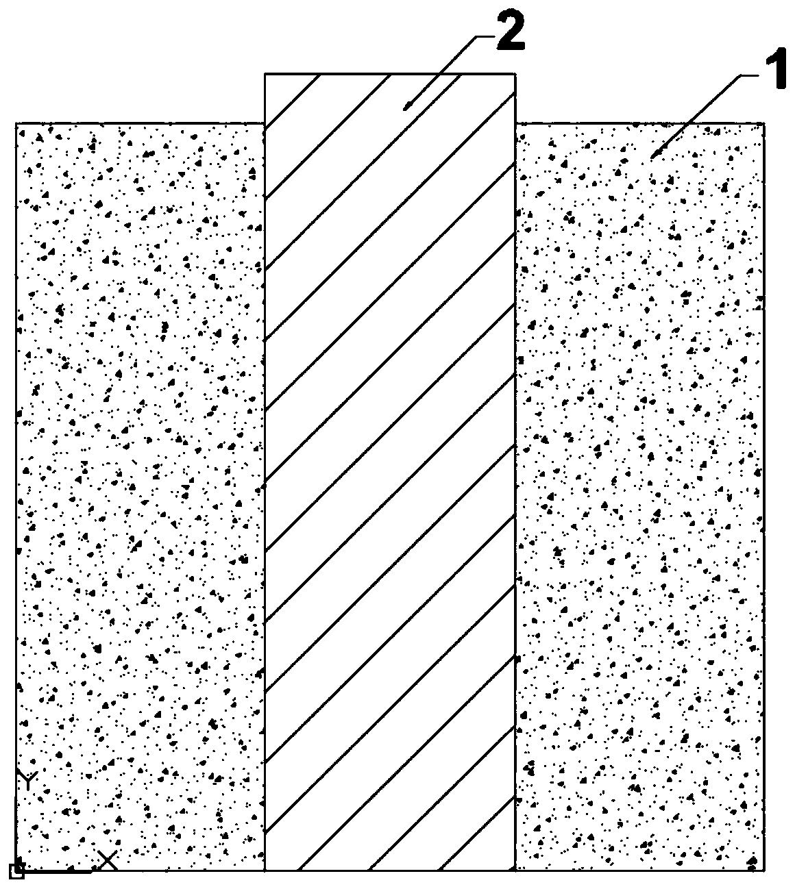 A test method for determining the shear constitutive relation of rock-concrete interface