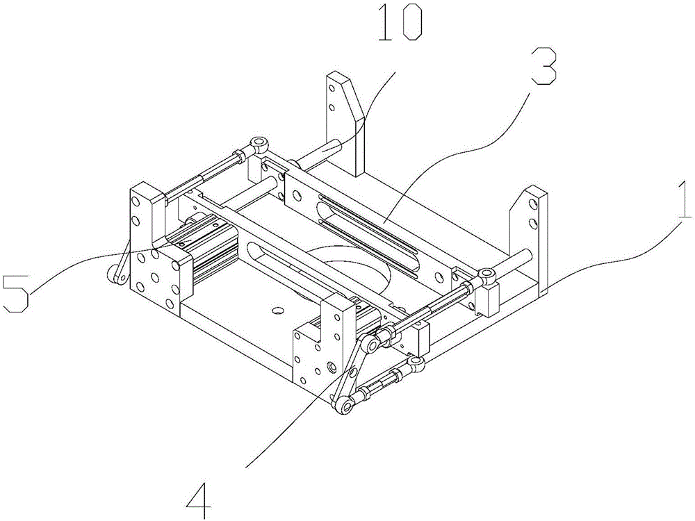 Cross seal clamping mechanism