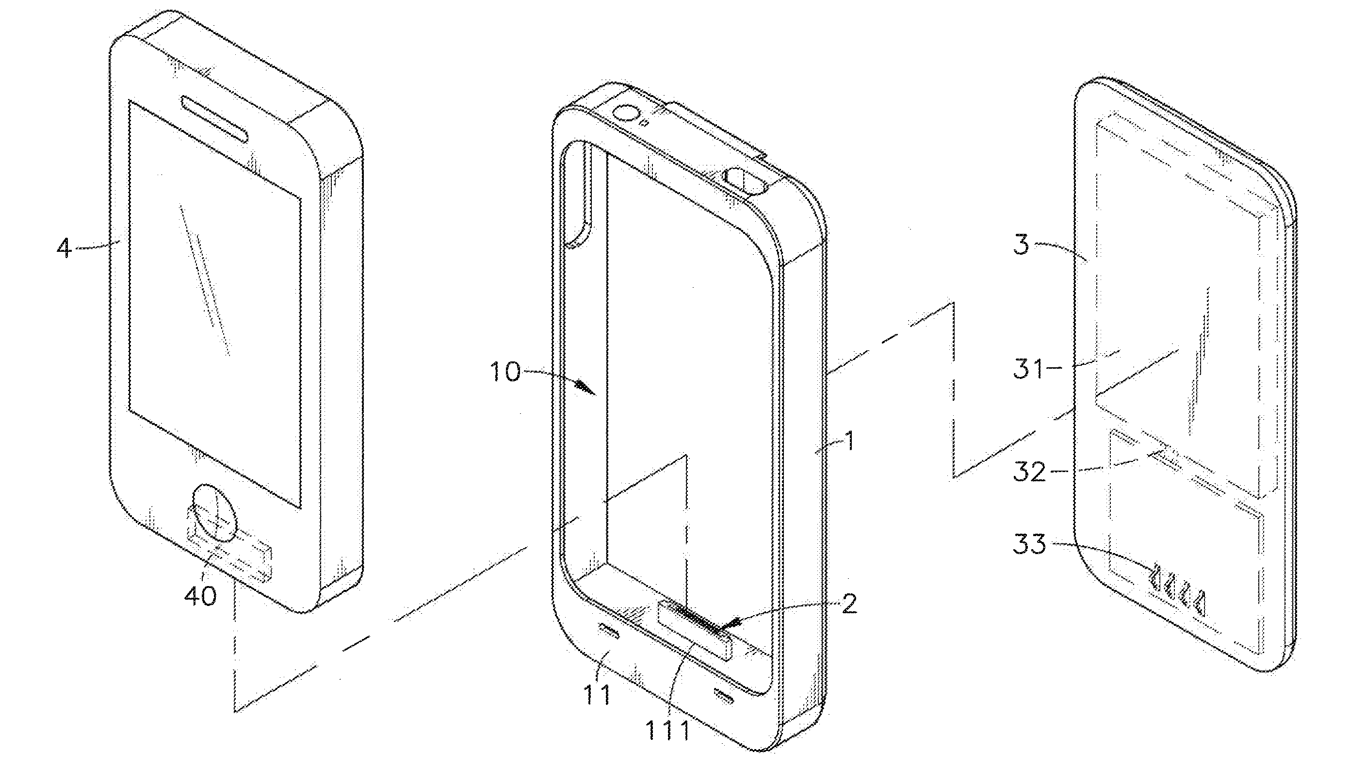 Auxiliary device for mobile electronic apparatus
