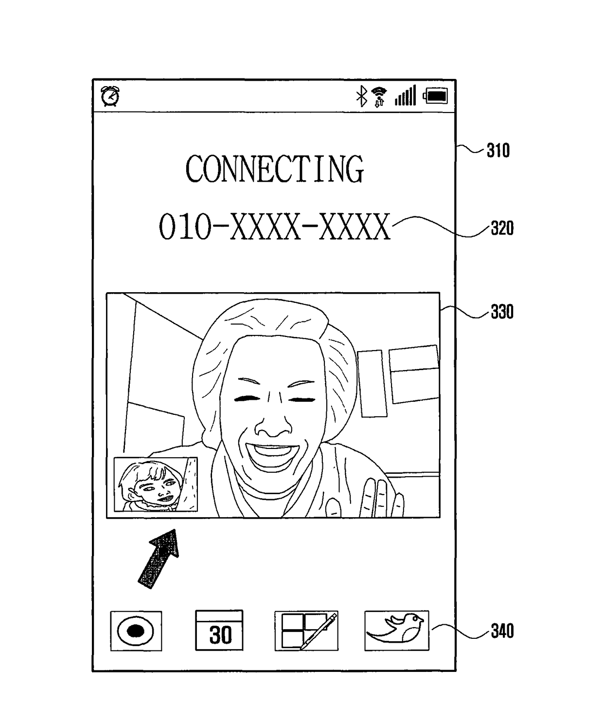 Method and apparatus for displaying associated information in electronic device