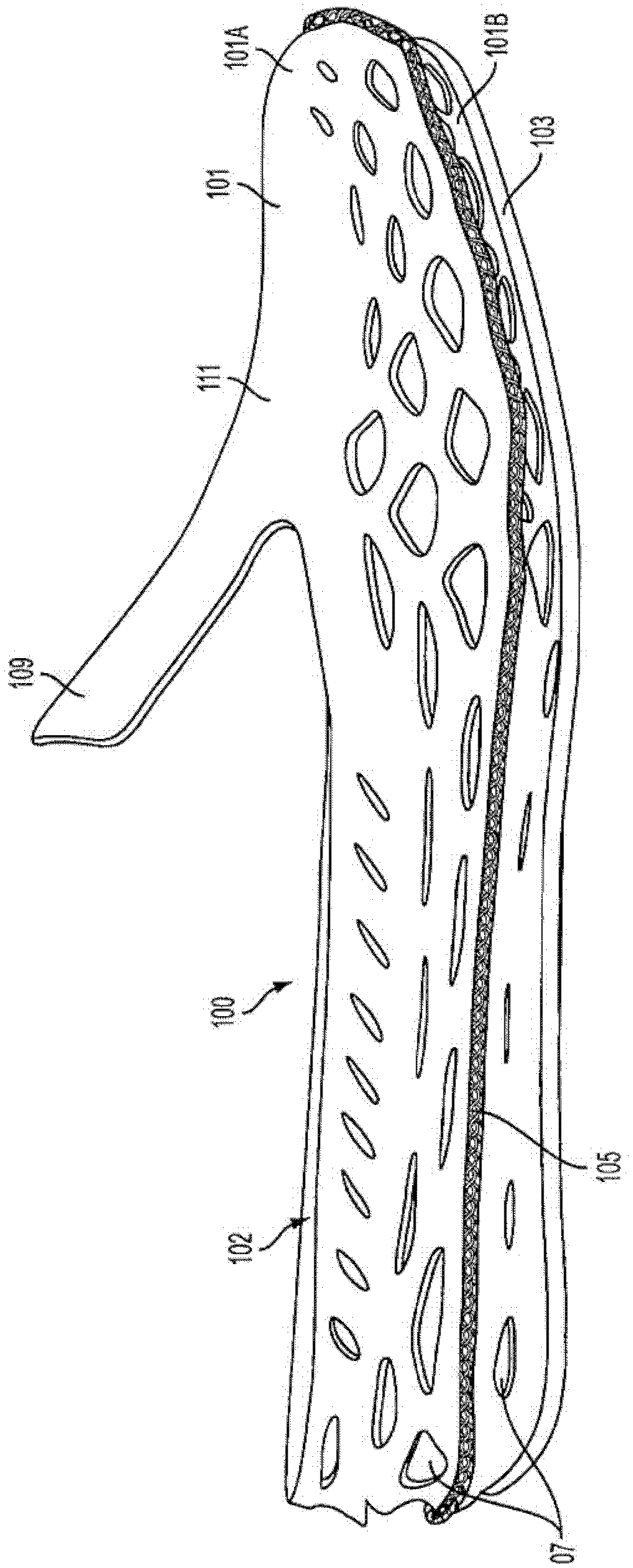 Article of footwear with a collapsible structure