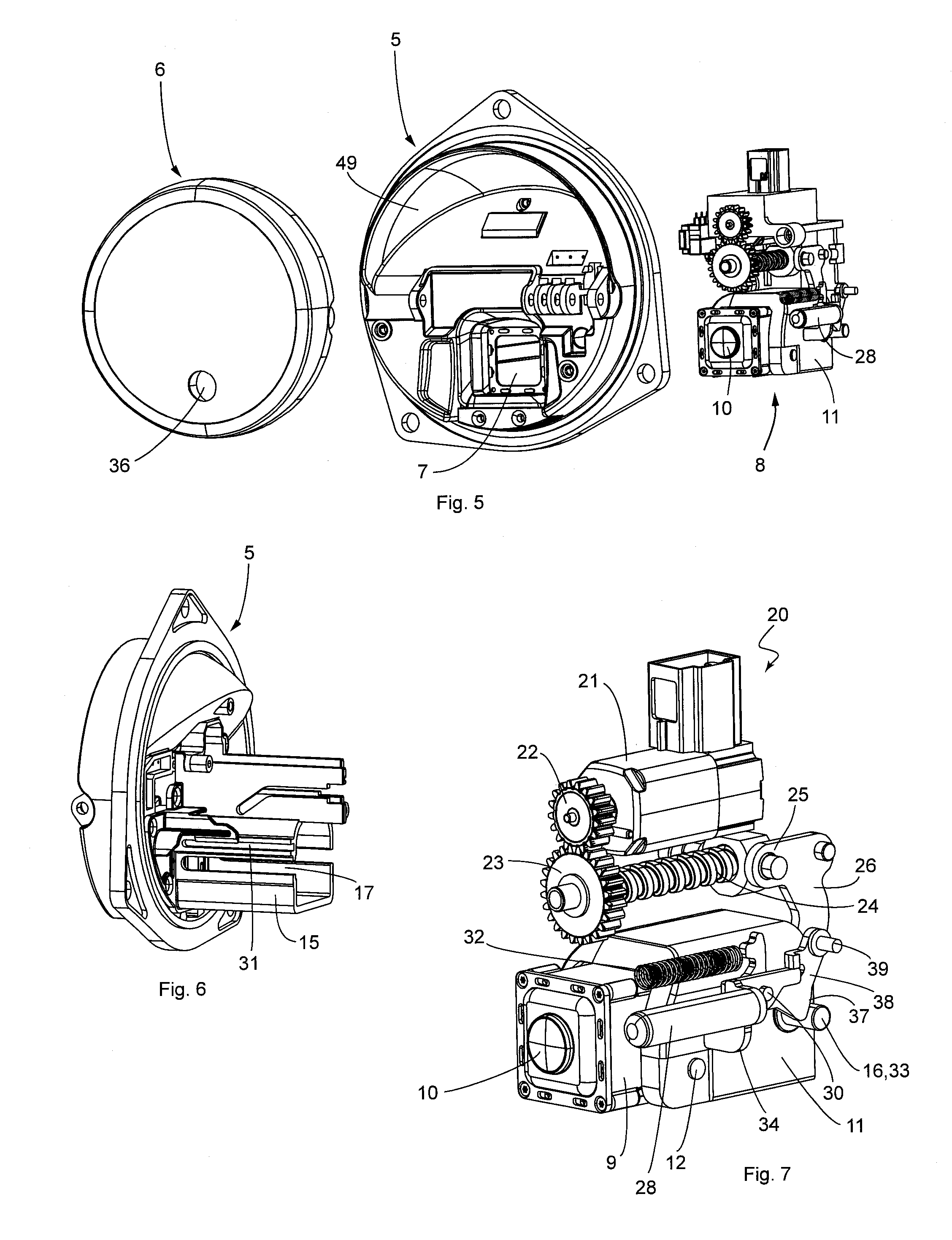 Assembly for a vehicle