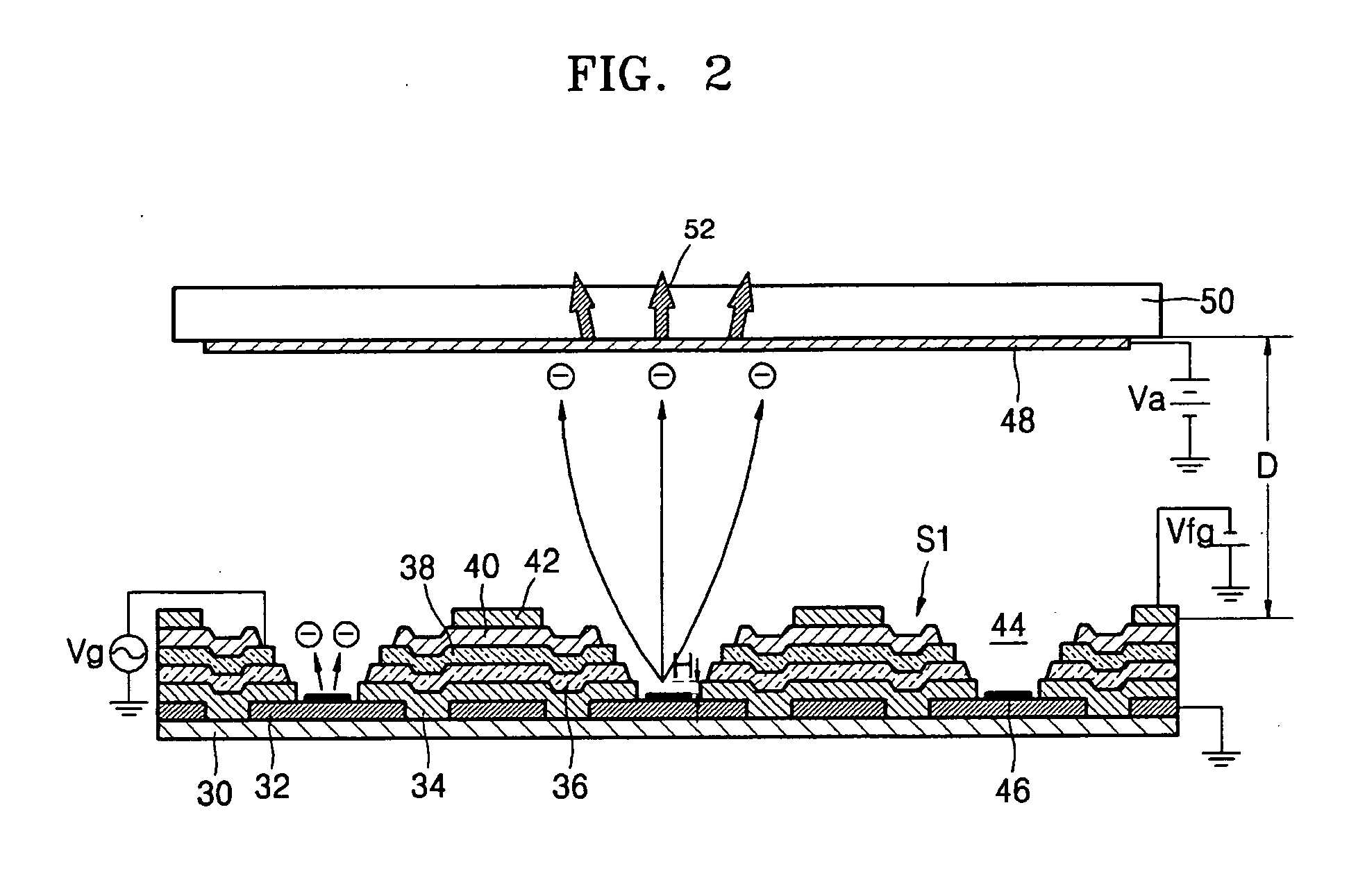 Field emission display having carbon nanotube emitter and method of manufacturing the same