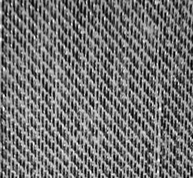 Weaving method of ribbon-like filament double-sided fabric